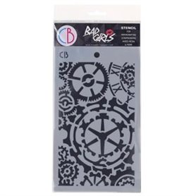 Plantilla Texture Gears 12,5x20cm