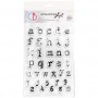 Stamping Art Set Sellos 4x6 pulgadas Reporter Lowercase Alphabet