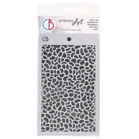 Plantilla Texture Stencil Animal Dots 12,5x20cm