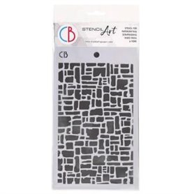 Plantilla Texture Abstract Bricks 12,5x20cm