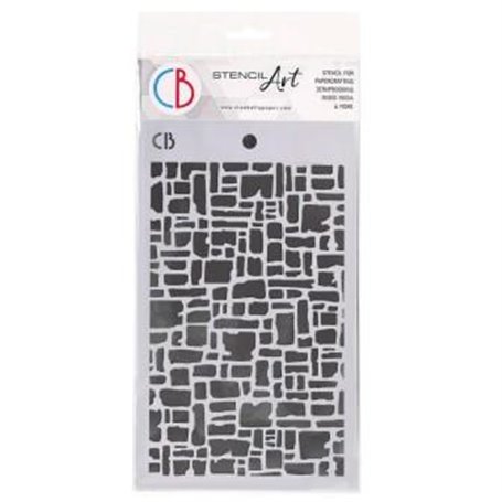 Plantilla Texture Abstract Bricks 12,5x20cm