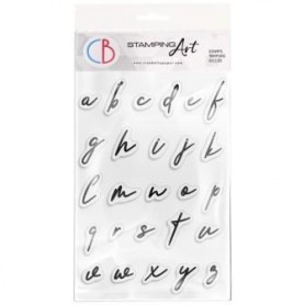 Stamping Art Set Sellos 4x6 pulgadas Muse Lowercase Alphabet