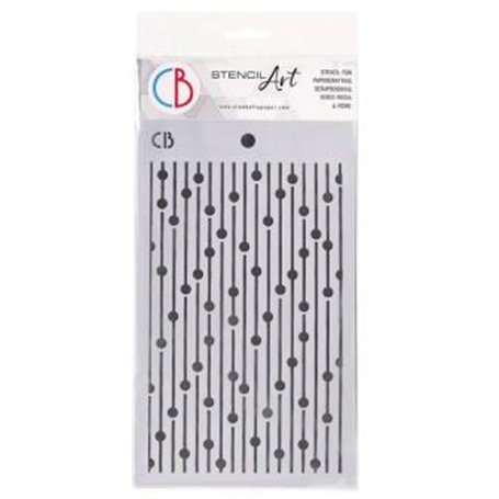 Plantilla Texture Bead Curtain 12,5x20cm