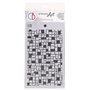 Plantilla Texture Crossword 12,5x20cm