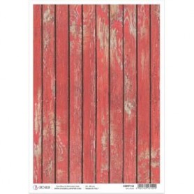 Papel de Arroz A4 Red Wood