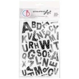 Stamping Art Set Sellos 4x6 pulgadas Baby Alphabet