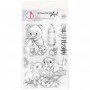 Stamping Art Set Sellos 4x6 pulgadas Mealtime