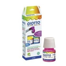 Kit Témpera Escolar 6 unidades+ pincel Giotto