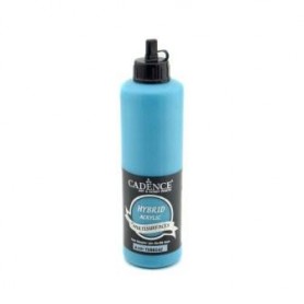 Pintura Acrílica Multisuperficie Hybrid Azul Turquesa 500 ml Ref. H041G