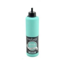 Pintura Acrílica Multisuperficie Hybrid Verde Menta 500 ml Ref. H044G