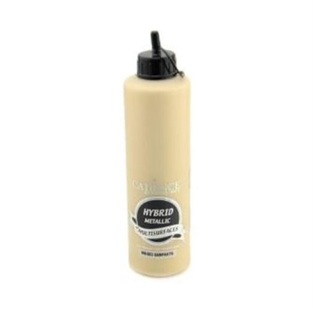 Pintura Acrílica Multisuperficie Hybrid Metálica Champán 500 ml Ref. H803G