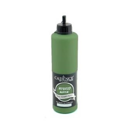 Pintura Acrílica Multisuperficie Hybrid Verde Hoja 500 ml Ref. H051G