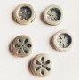 Entrepieza Zamak Redonda Flor 19x19mm pase 3mm