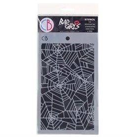 Plantilla Texture Stencil Spider Net II 12,5x20cm