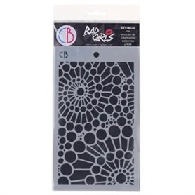 Plantilla Texture Stencil Double Spiral 12,5x20cm