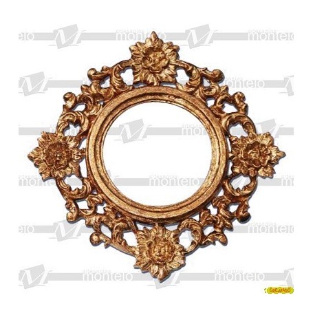 Marco Resina Nº 6 Modelo Hispalis Ext. 21x21cm Int. 10x10cm