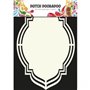 STENCIL  TAGS Rectangulo3 15x15cm DUTCH DOOBADOO