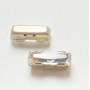Separador zamak swarovski crystal 15x5mm pase 0,06mm