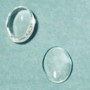 Cupula Transparente Ovalada Mini 14x9mm