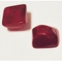 Piedra Roja Cuadrada 23mm