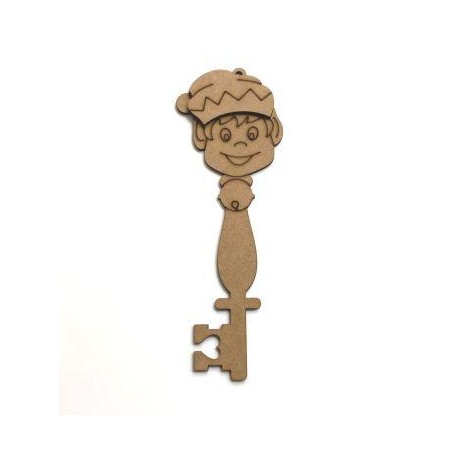 Llave de madera Elfo 25 Cm
