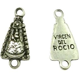 Conector Virgen del Rocio 33x21mm pase 4mm