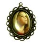 Camafeo Virgen Inmaculada 29x21mm Ext.