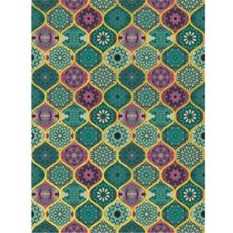 Papel de Arroz Oro Cadence Ethnic nº20 30x41 cm