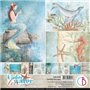 Coleccion Ciao Bella, Underwater Love Paper Pad 8x8"