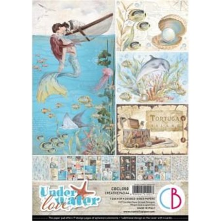 Coleccion Ciao Bella, Underwater Love Creative Pad A4 