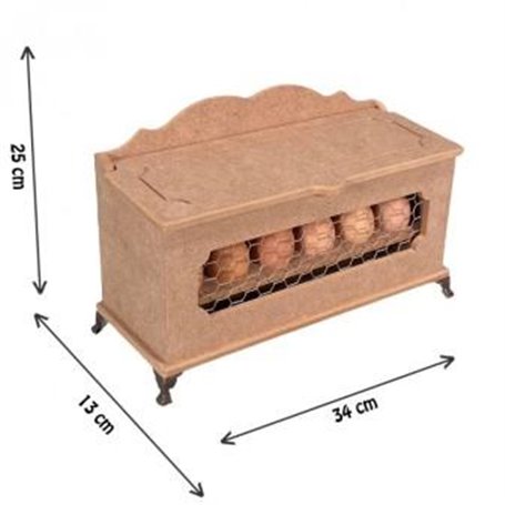 Huevera DM Cadence 12 Und. 25x13x34cm