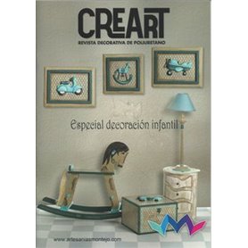 Revista Creart decoración infantil poliuretano 