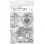 Set Sello Stamping Art Spring Time 8x6 pulgadas