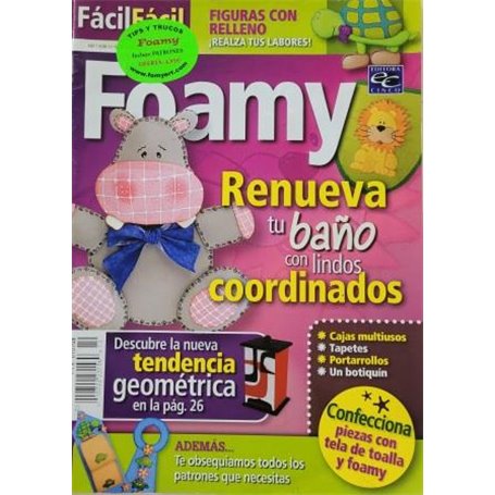 Foamy Figuras con Relleno nº10