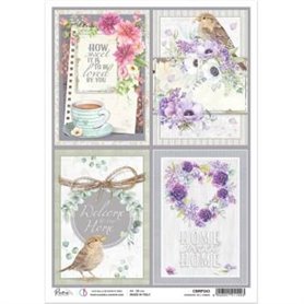 Papel de Arroz A4 Sparrow Hill Cards 21x29,7 cm