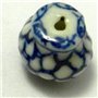 Abalorio Ceramica Esmaltada 17x17mm Pase 1mm