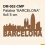 ICONO BARCELONA 9x5´59x5´5CM