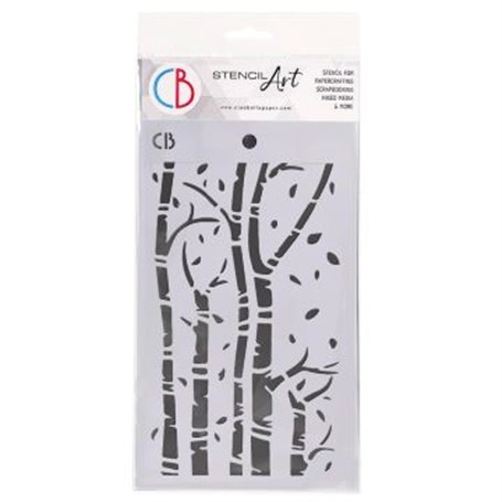 Texture Stencil Birch Trees 12,5x20cm