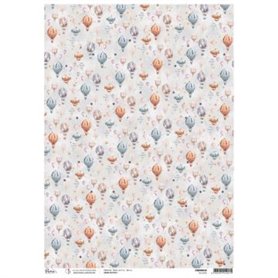 Papel de Arroz A3 Piuma Balloons