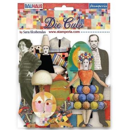 Die Cuts Stamperia Bauhaus Surtidos.