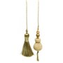 Cordon LUCKY Ornament con Borlon y Chinito 6x2cm