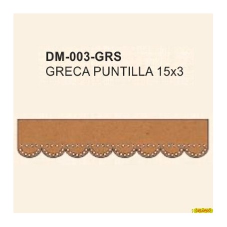 GRECA PUNTILLA 15x3CM
