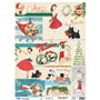 Papel de Arroz Japonés Soft Navidad SPA5026 30x41cm