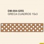 GRECA CUADROS 15x3CM