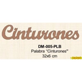 PALABRA Cinturones 32X6CM