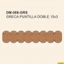 GRECA PUNTILLA DOBLE 15x3CM