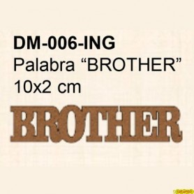 PALABRA BROTHER 10x2CM