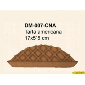 SILUETA TARTA AMERICANA 17x5´5CM