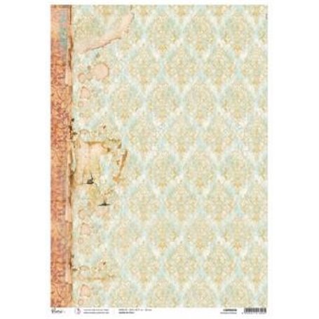 Papel de Arroz A3 Piuma Victorian Damask