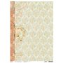 Papel de Arroz A3 Piuma Victorian Damask